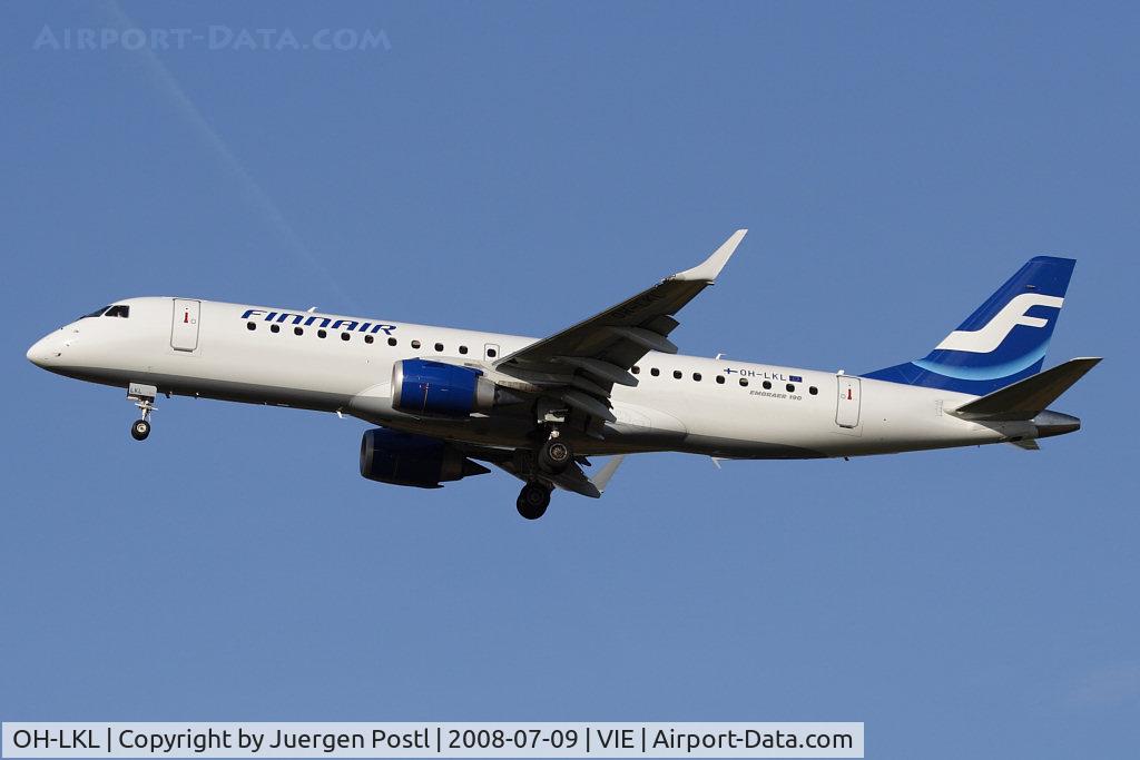 OH-LKL, 2007 Embraer 190LR (ERJ-190-100LR) C/N 19000153, Finnair Embraer ERJ-190