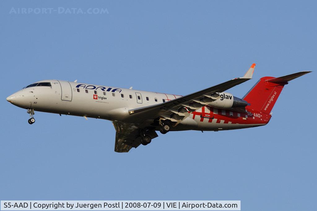 S5-AAD, 1997 Canadair CRJ-200LR (CL-600-2B19) C/N 7166, 1997 Bombardier Inc CRJ-200/LR