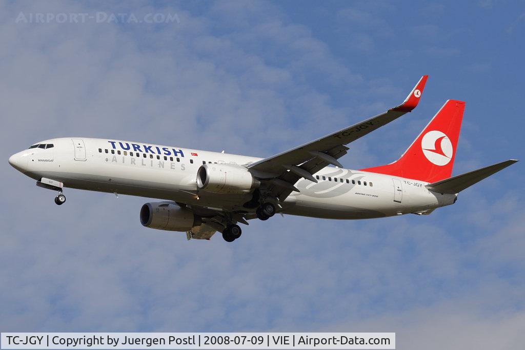 TC-JGY, 2008 Boeing 737-8F2 C/N 35738, Turkish Airlines Boeing 737-8F2