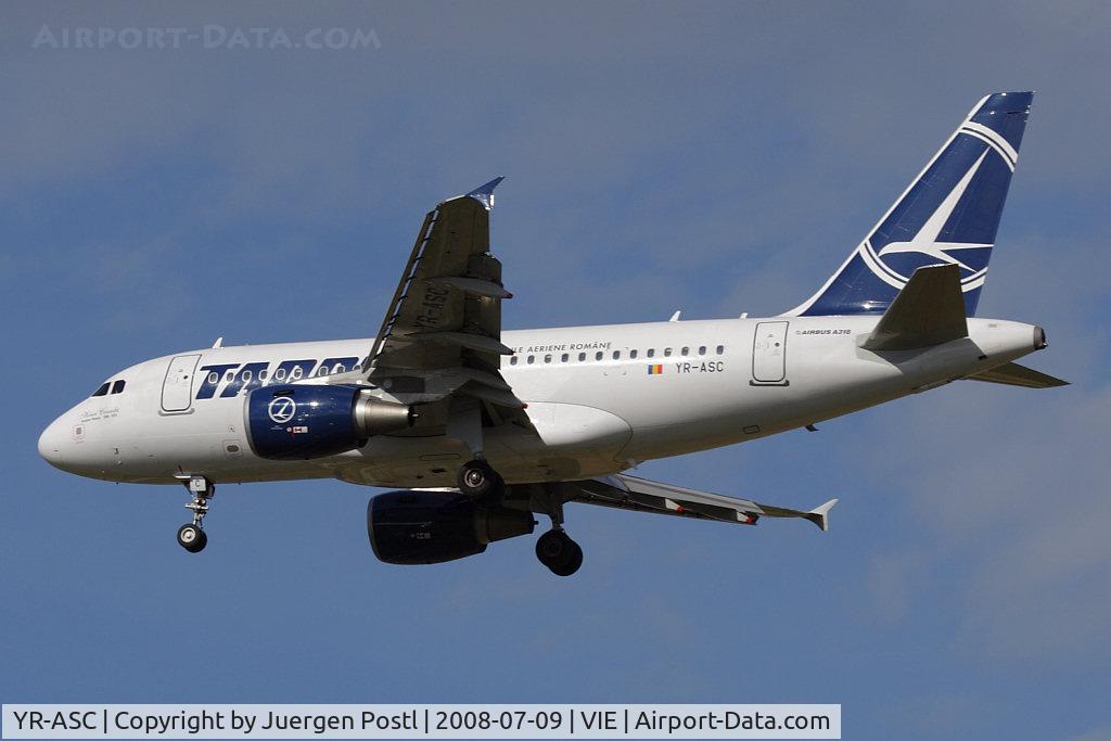 YR-ASC, 2007 Airbus A318-121 C/N 3220, Tarom Airbus A318-111
