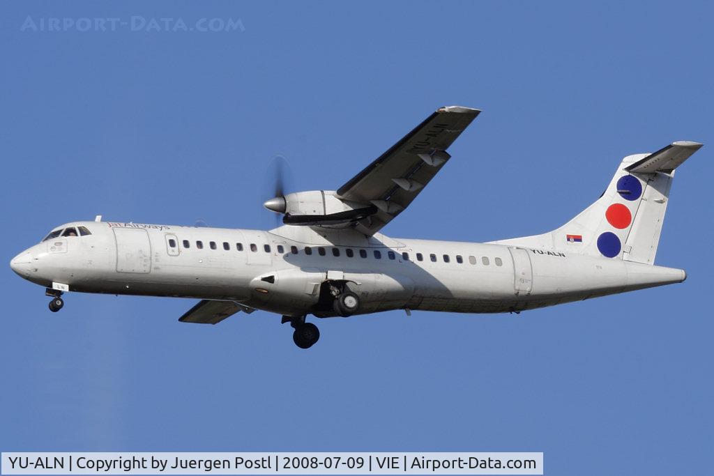 YU-ALN, 1990 ATR 72-202 C/N 180, Jat Airways Aérospatiale ATR-72-202