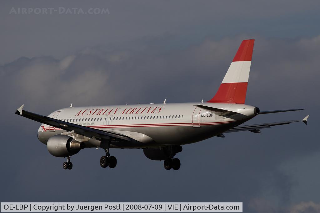 OE-LBP, 1998 Airbus A320-214 C/N 797, Airbus Industries A320-214
