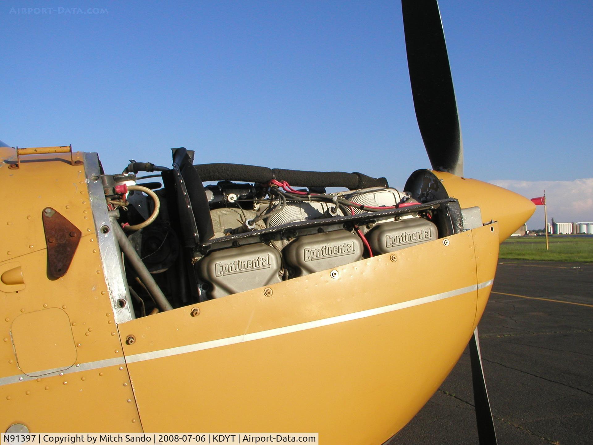 N91397, 1969 Cessna 180H Skywagon C/N 18052067, Parked on the ramp at Sky Harbor.