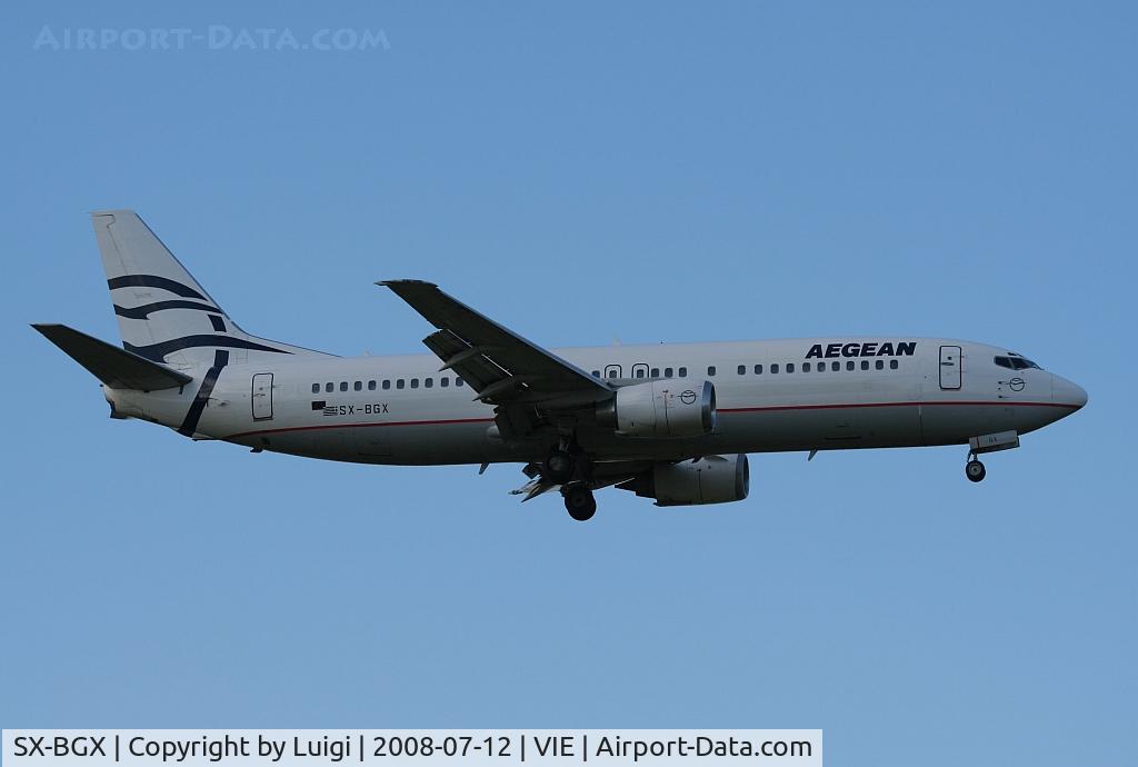 SX-BGX, 1989 Boeing 737-46B C/N 24124, Aegean