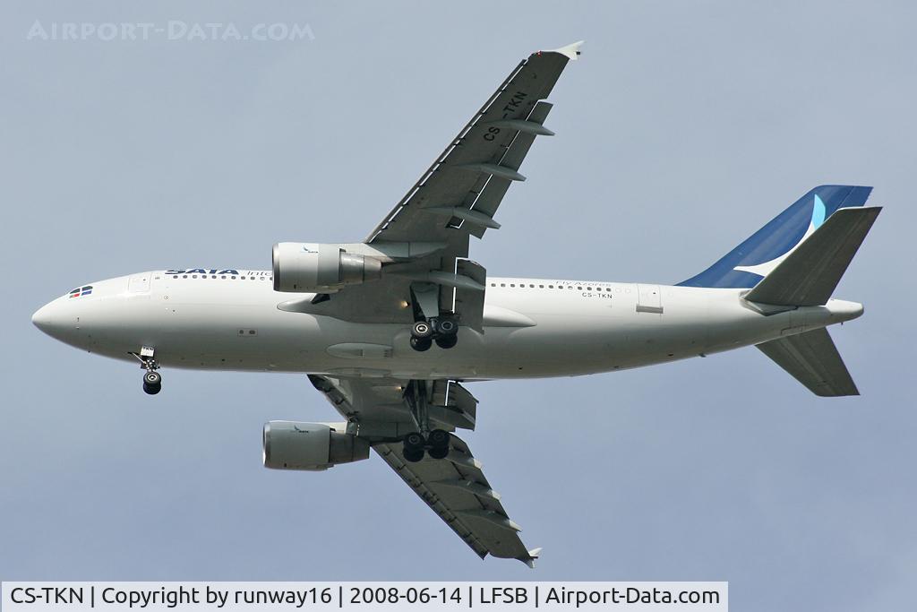 CS-TKN, 1991 Airbus A310-325 C/N 624, SATA Internaçional A310 arriving from Lisboa EURO 2008