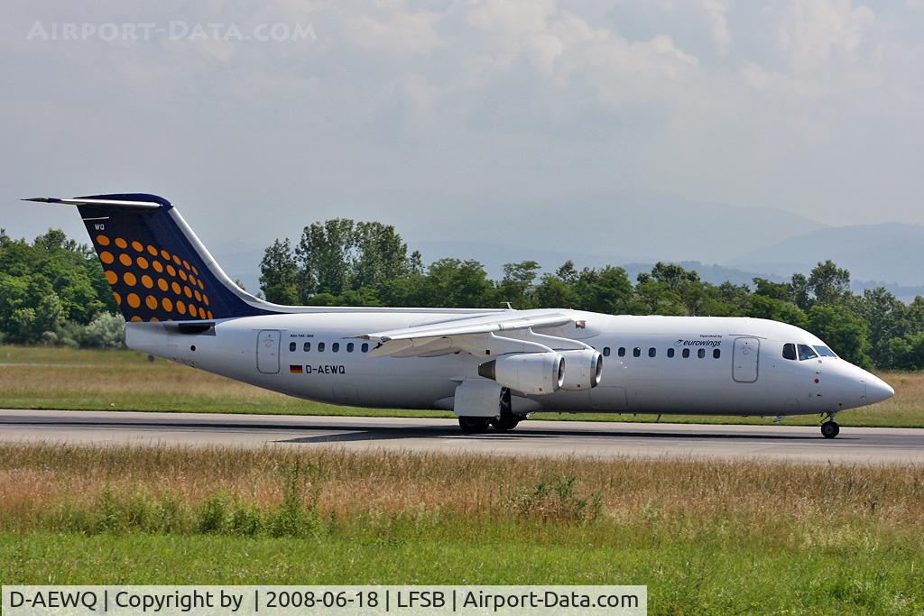 D-AEWQ, 1991 British Aerospace BAe.146-300 C/N E3203, eurowings (LH) departing to FRA