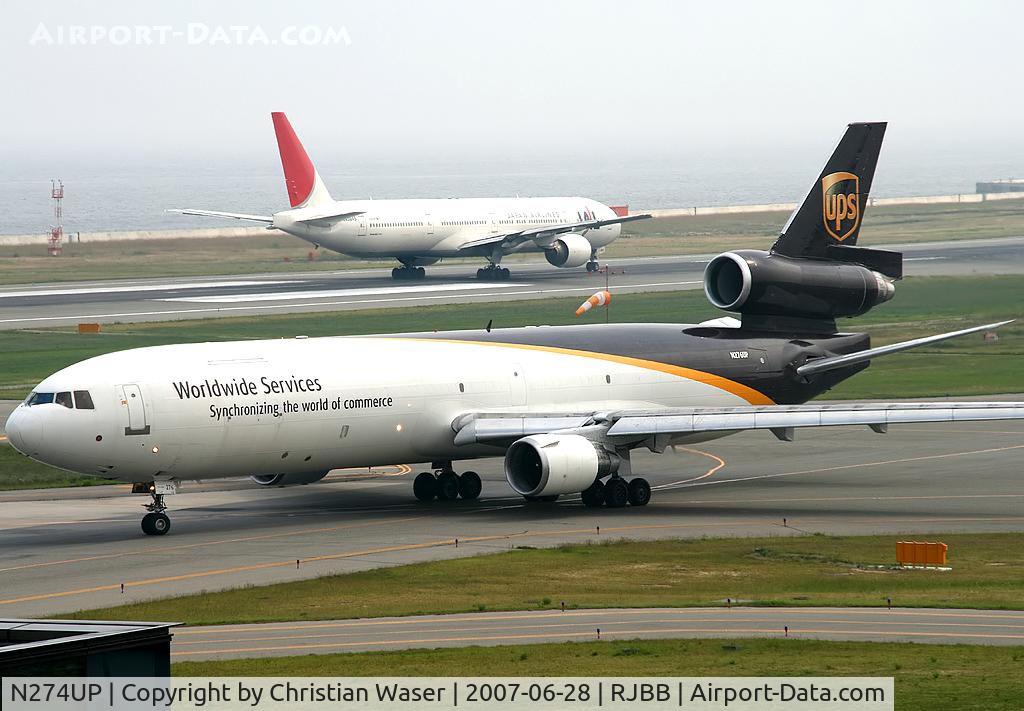 N274UP, 1994 McDonnell Douglas MD-11F C/N 48575, UPS