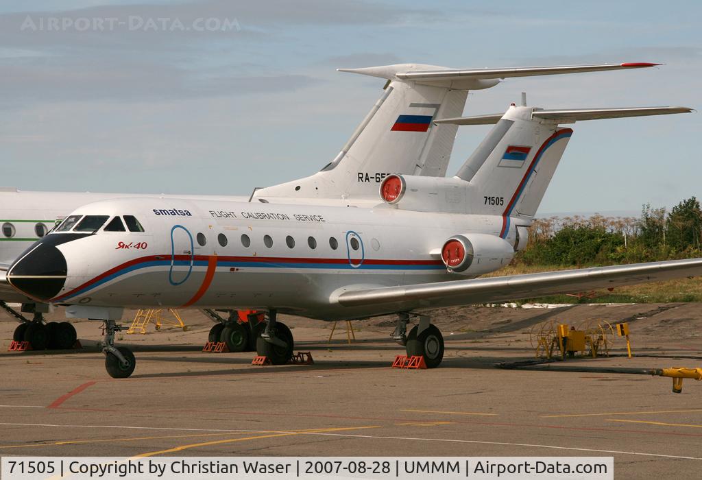 71505, Yakovlev Yak-40 C/N 9630849, Smatsa Yak-40