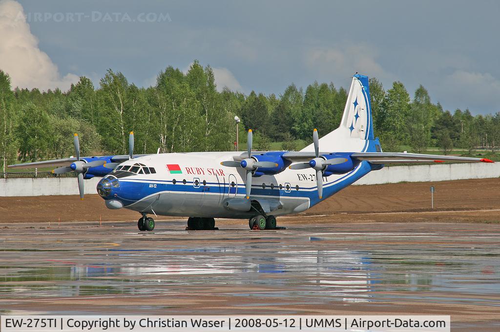 EW-275TI, 1970 Antonov An-12BK C/N 00347210, Ruby Star An-12