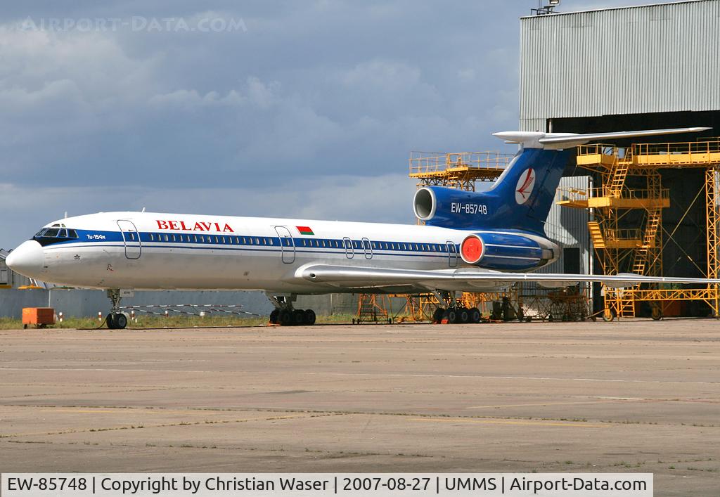 EW-85748, 1992 Tupolev Tu-154M C/N 92A924, Belavia