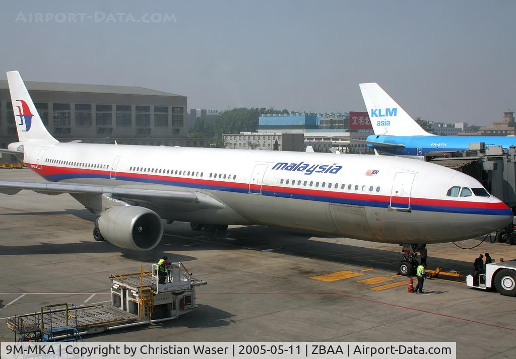 9M-MKA, 1995 Airbus A330-322 C/N 067, Malaysian