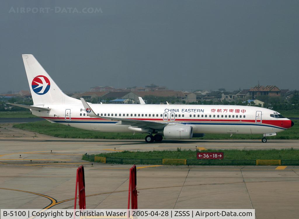 B-5100, 2005 Boeing 737-89P C/N 30681, China Eastern