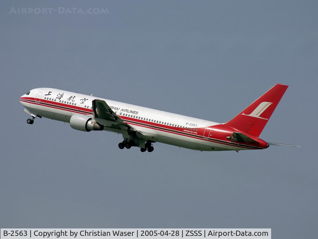 B-2563, 1994 Boeing 767-36D C/N 27309, Shanghai Airlines