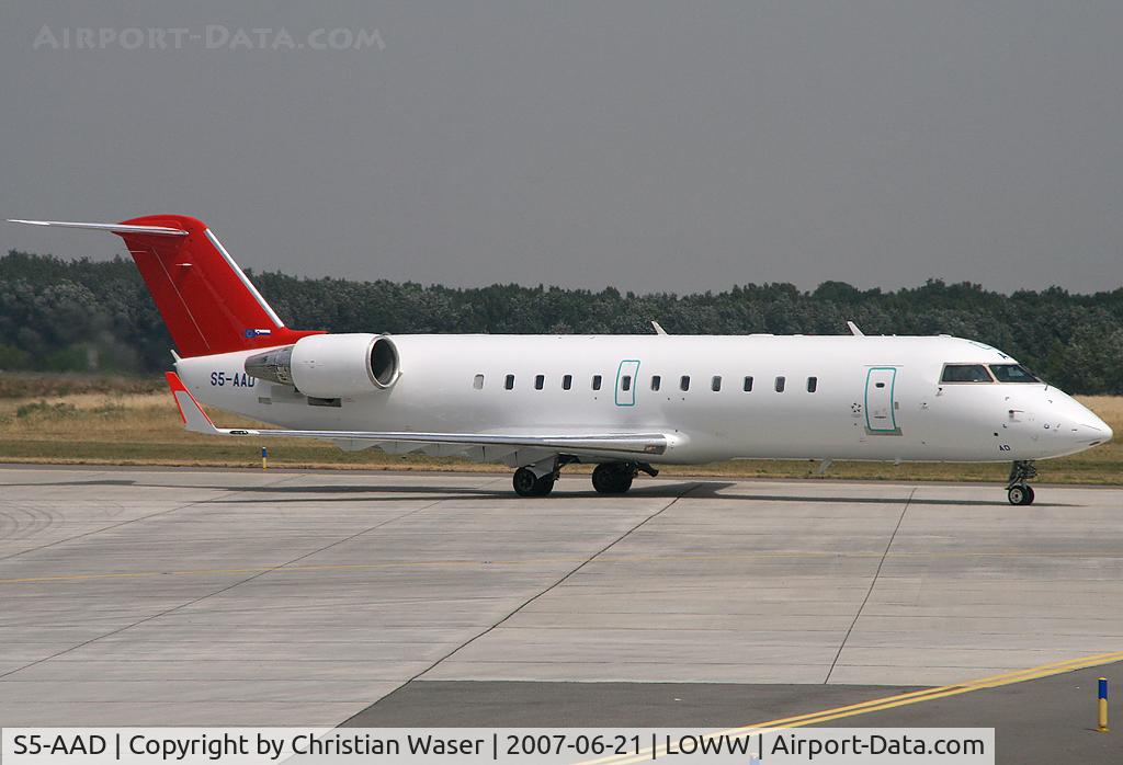 S5-AAD, 1997 Canadair CRJ-200LR (CL-600-2B19) C/N 7166, Adria