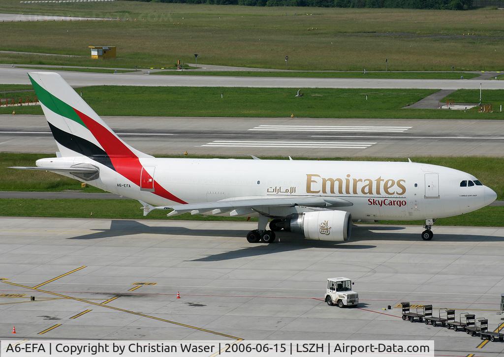 A6-EFA, 1992 Airbus A310-308F C/N 646, Emirates Cargo