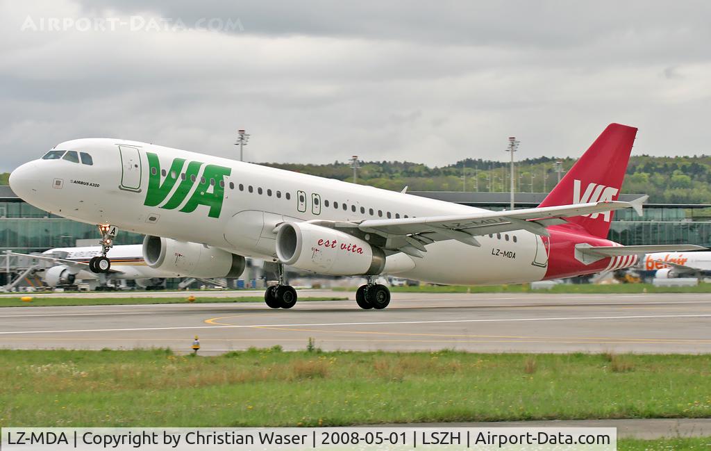 LZ-MDA, 2006 Airbus A320-232 C/N 2732, Air Via