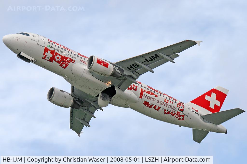 HB-IJM, 1996 Airbus A320-214 C/N 635, Swiss