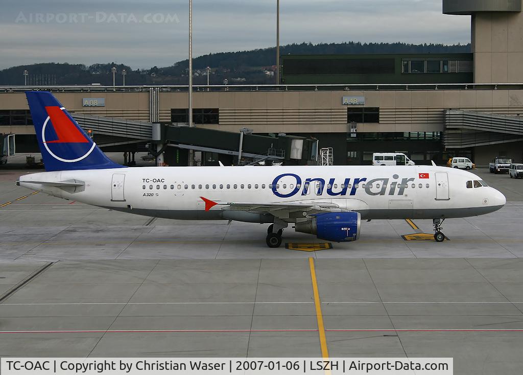 TC-OAC, 1992 Airbus A320-212 C/N 313, Onur Air