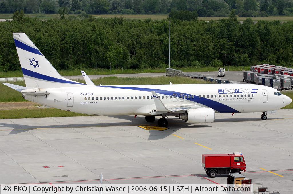 4X-EKO, 2003 Boeing 737-86Q C/N 30287, EL-AL