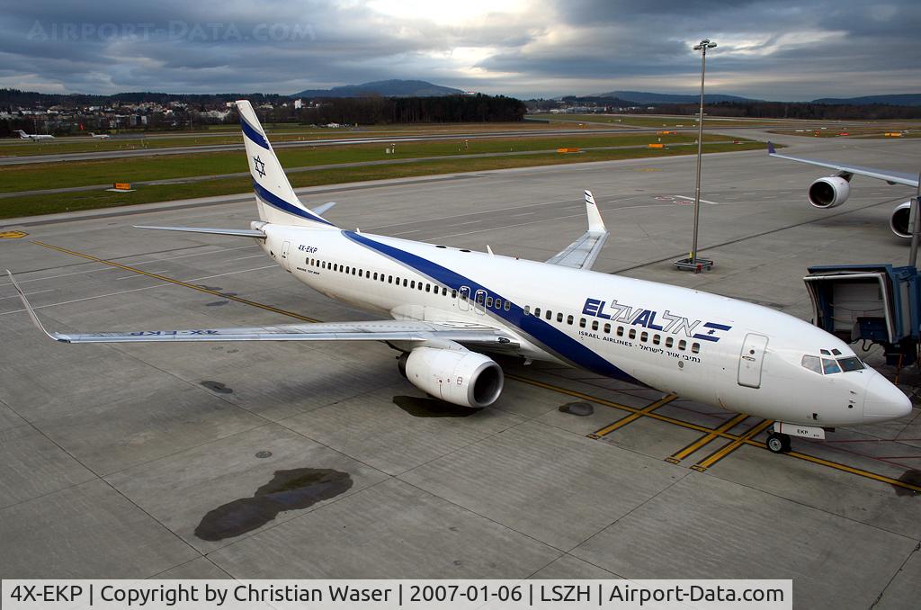 4X-EKP, 2001 Boeing 737-8Q8 C/N 30639, EL-AL