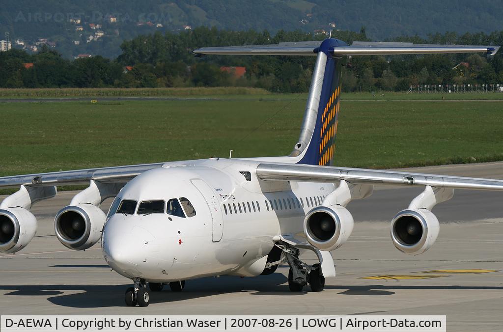 D-AEWA, 1990 British Aerospace BAe.146-300A C/N E3163, Eurowings