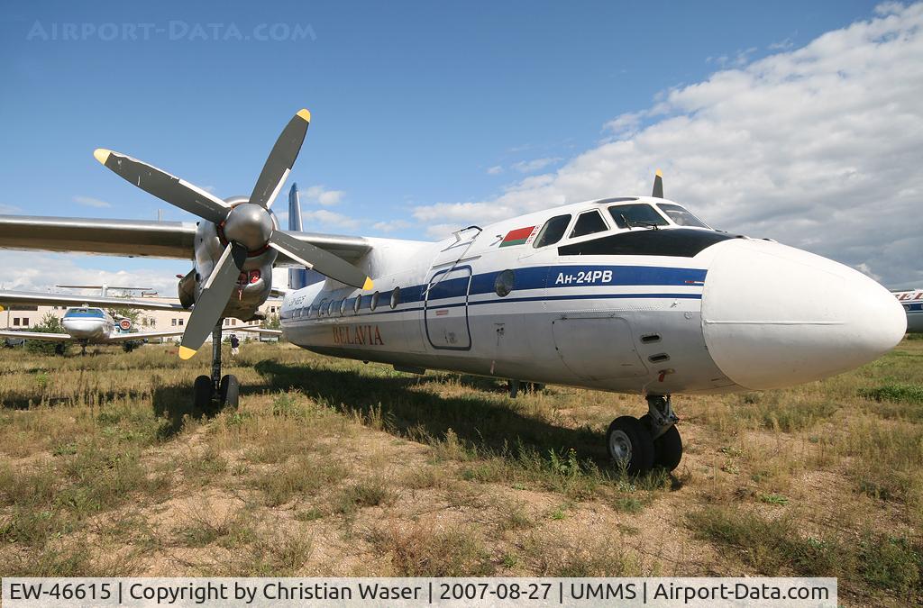 EW-46615, 1973 Antonov An-24RV C/N 37308702, Belavia An-24