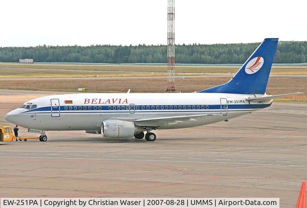 EW-251PA, 1997 Boeing 737-5Q8 C/N 27634/2889, Belavia