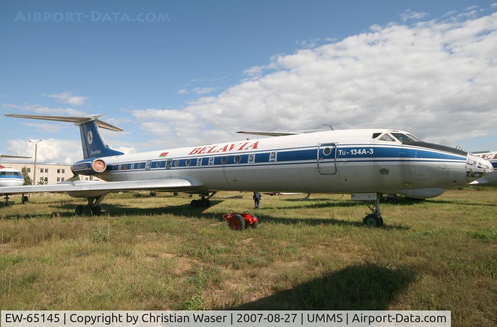 EW-65145, 1978 Tupolev Tu-134A-3 C/N 60985, Belavia
