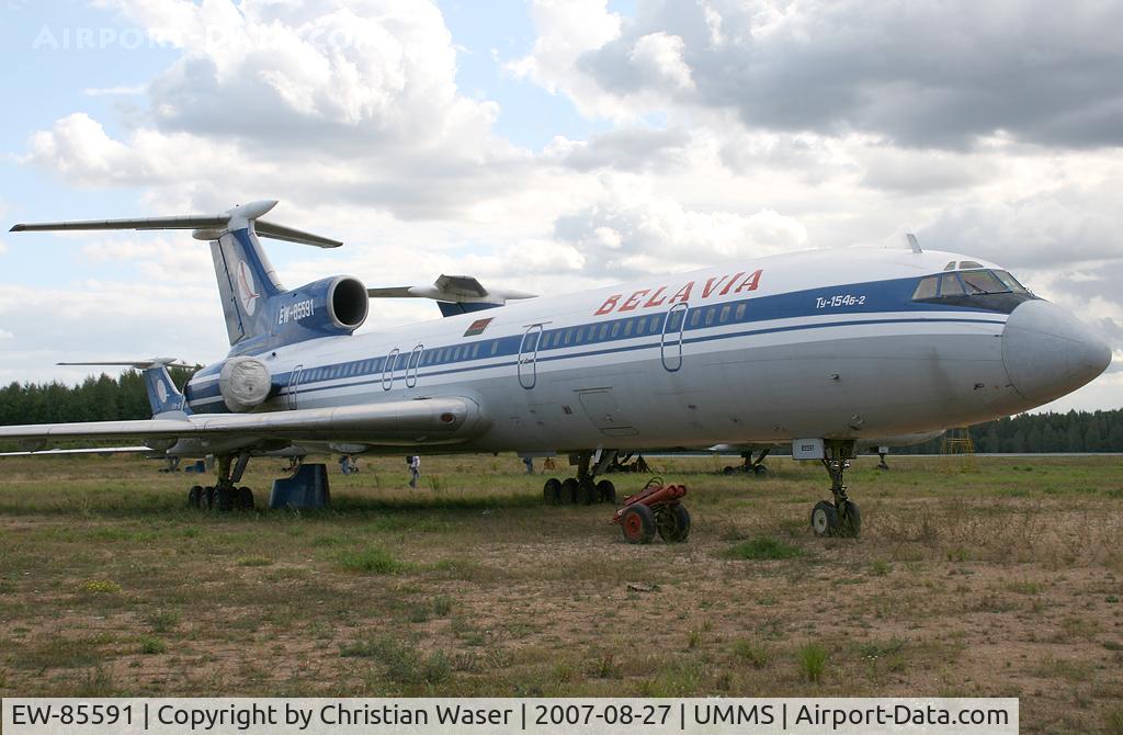 EW-85591, 1983 Tupolev Tu-154B-2 C/N 83A591, Belavia