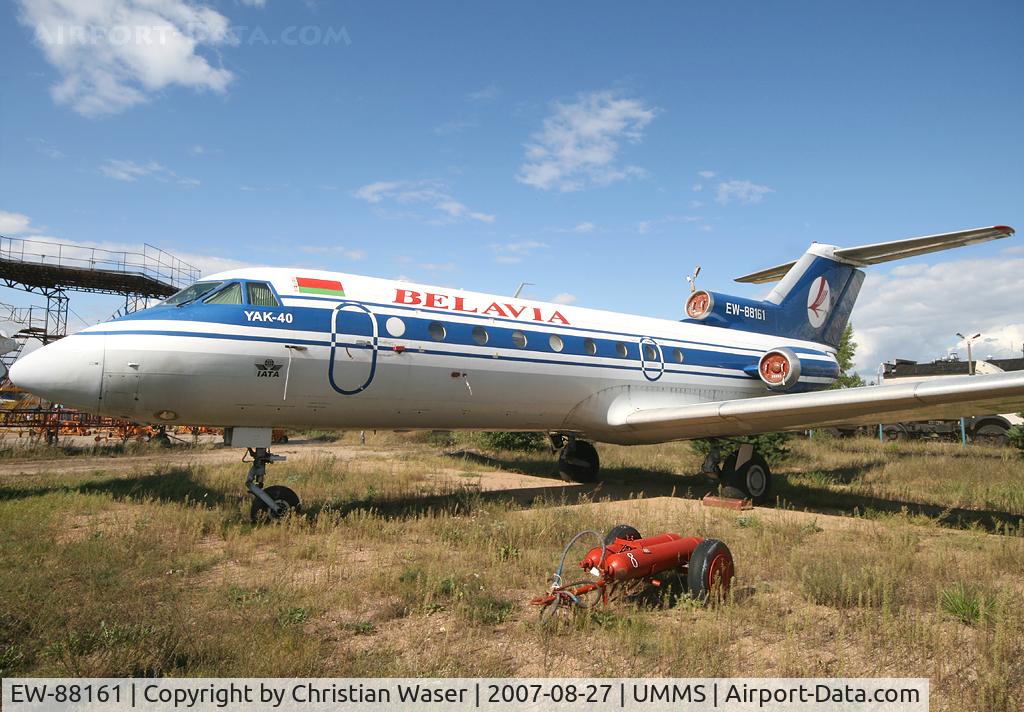 EW-88161, Yakovlev Yak-40 C/N 9611546, Belavia
