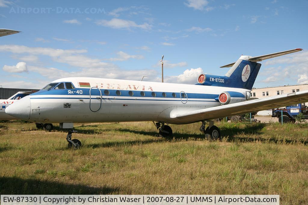 EW-87330, Yakovlev Yak-40 C/N 9510139, Belavia