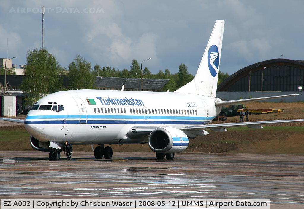 EZ-A002, 1994 Boeing 737-332 C/N 25994/2439, Turkmenistan B733