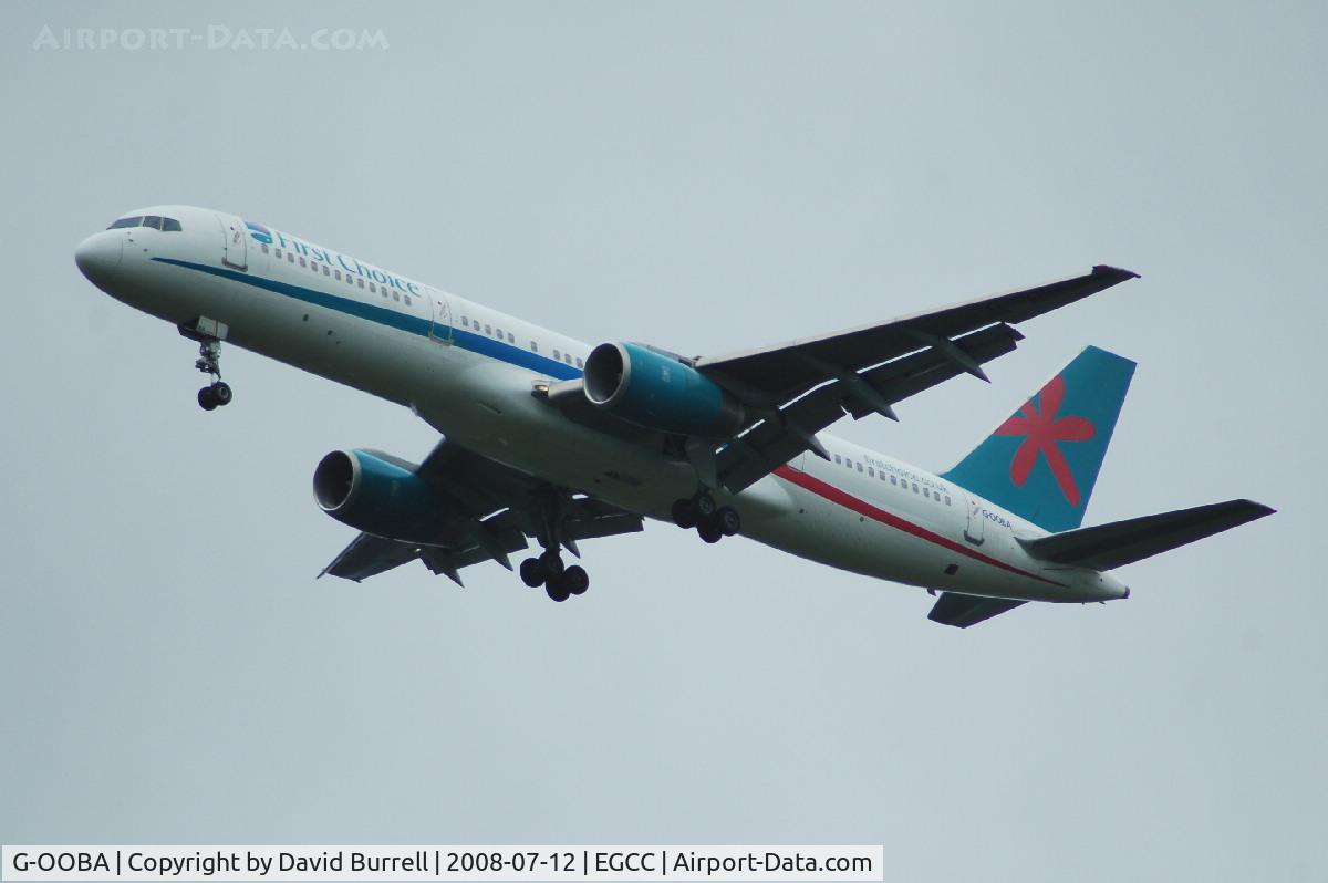 G-OOBA, 2000 Boeing 757-28A C/N 32446, First Choice - On Approach