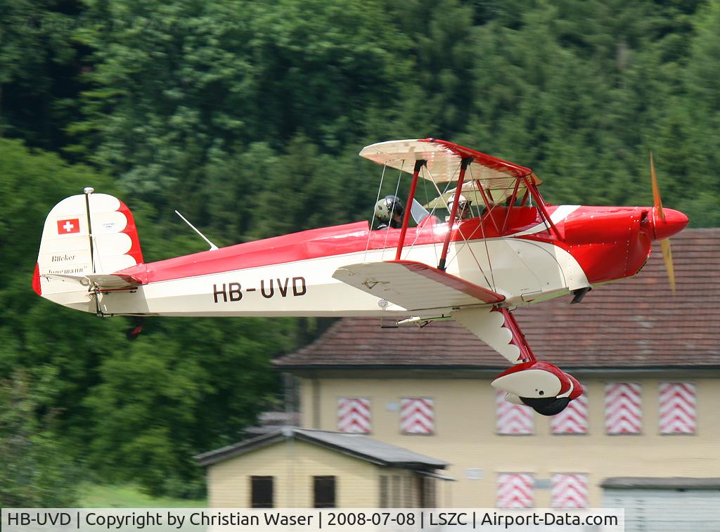 HB-UVD, 1961 CASA 1-131E Jungmann C/N Not found E3B-551 & others, Bücker Jungmann