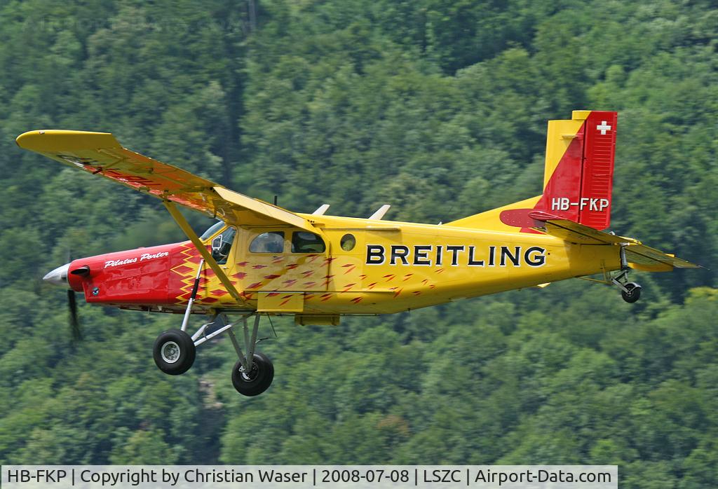 HB-FKP, 1990 Pilatus PC-6/B2-H4 Turbo Porter C/N 877, Breitling