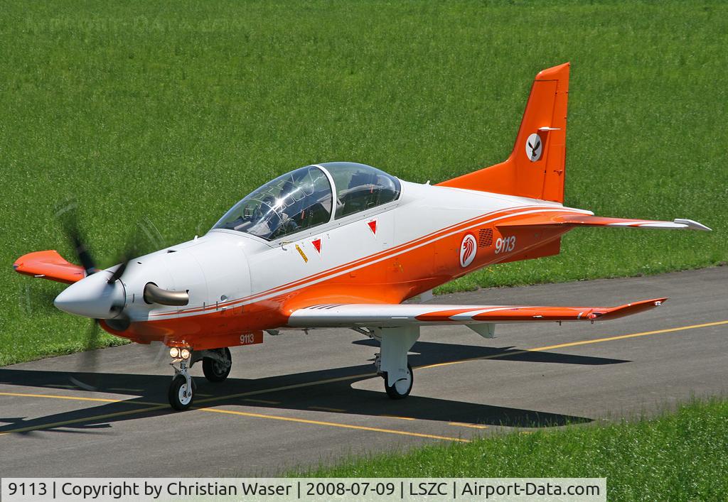 9113, Pilatus PC-21 C/N 121, Singapore Air Force PC-21