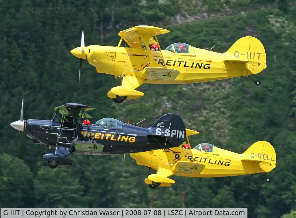 G-IIIT, 1980 Aerotek Pitts S-2A Special C/N 2222, Breitling