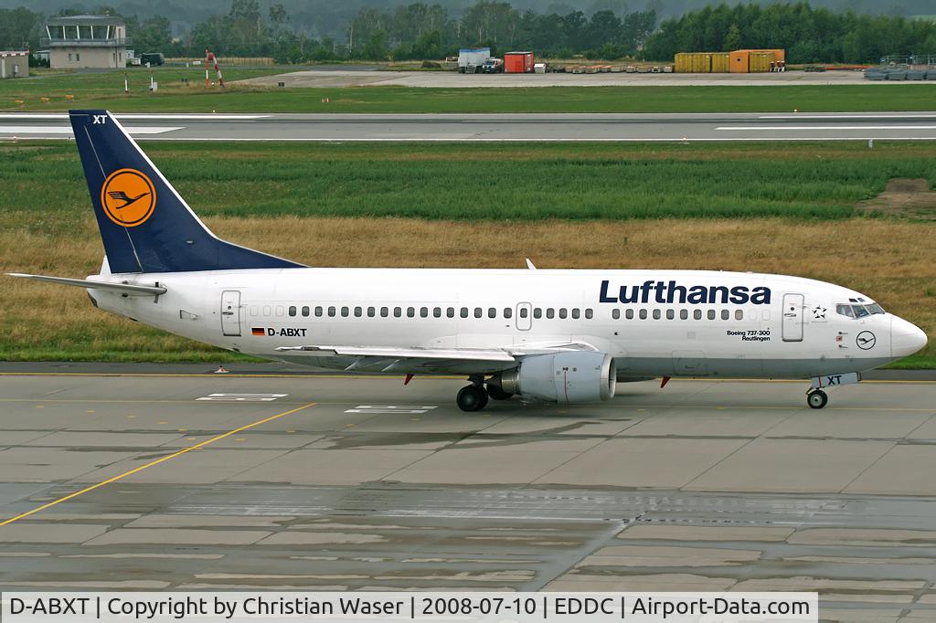 D-ABXT, 1989 Boeing 737-330 C/N 24281, Lufthansa
