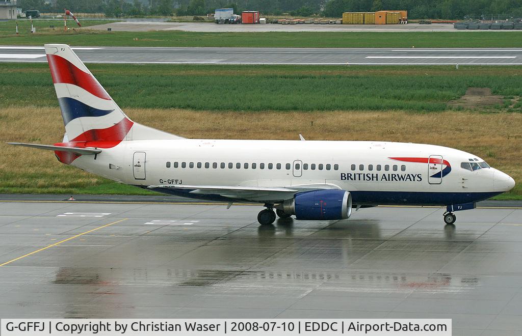 G-GFFJ, 1994 Boeing 737-5H6 C/N 27355, British Airways