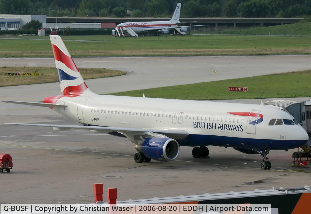 G-BUSF, 1989 Airbus A320-111 C/N 018, British Airways