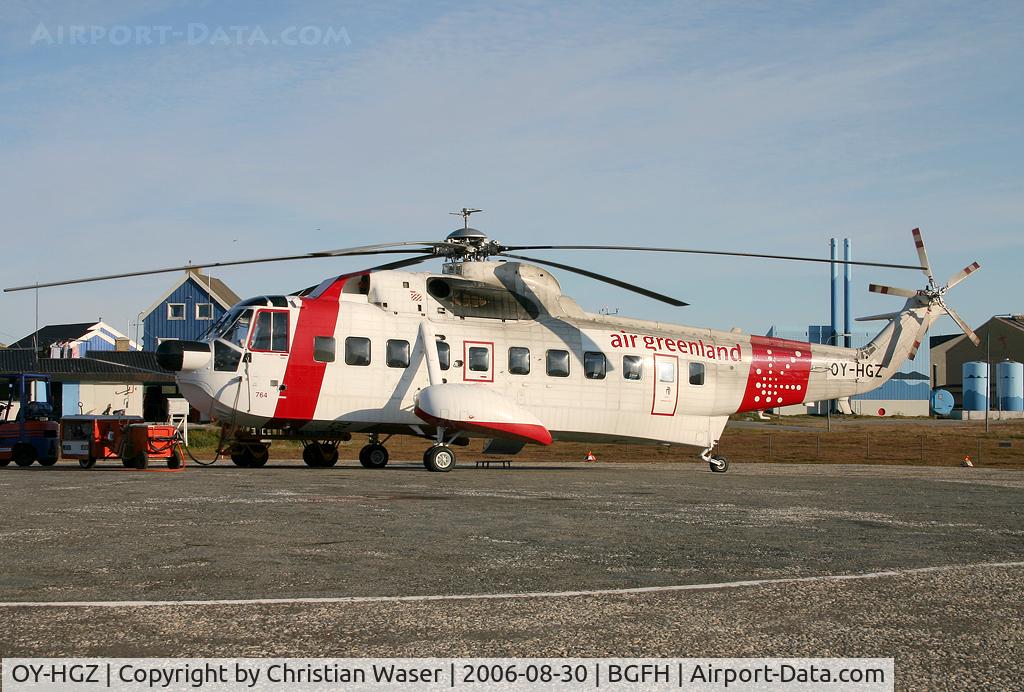 OY-HGZ, 1977 Sikorsky S-61N C/N 61764, S-61 Air Greenland