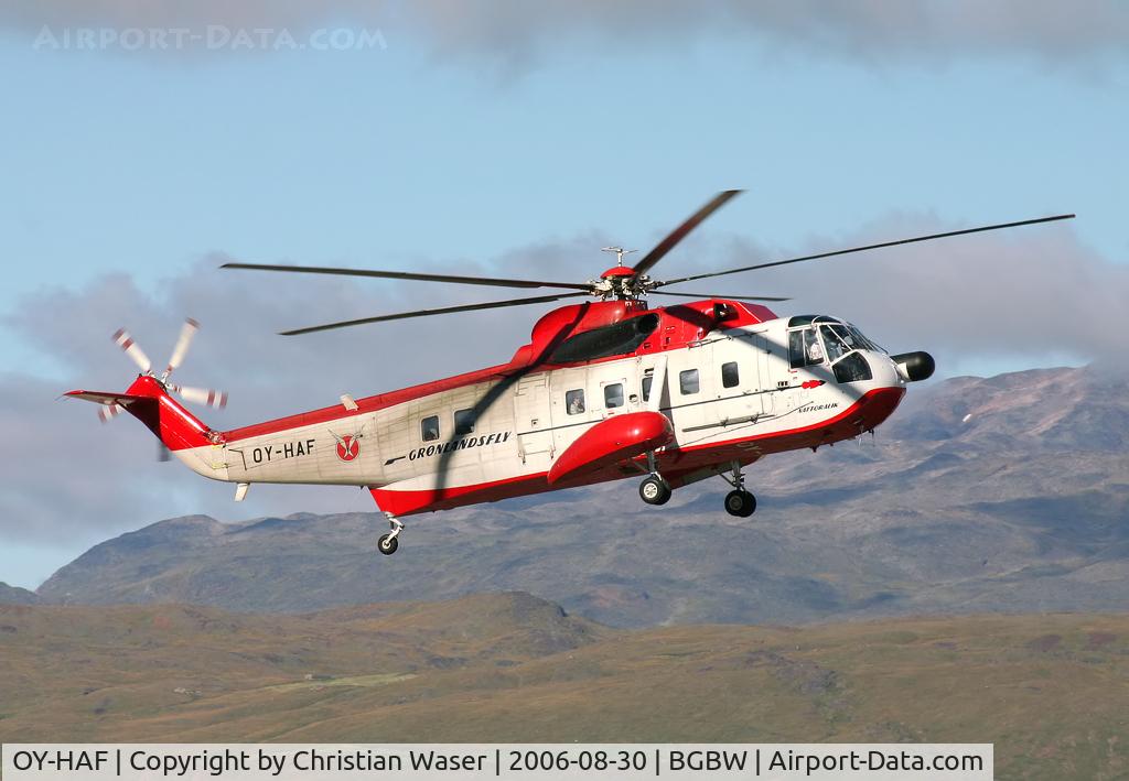 OY-HAF, 1965 Sikorsky S-61N C/N 61267, Air Greenland