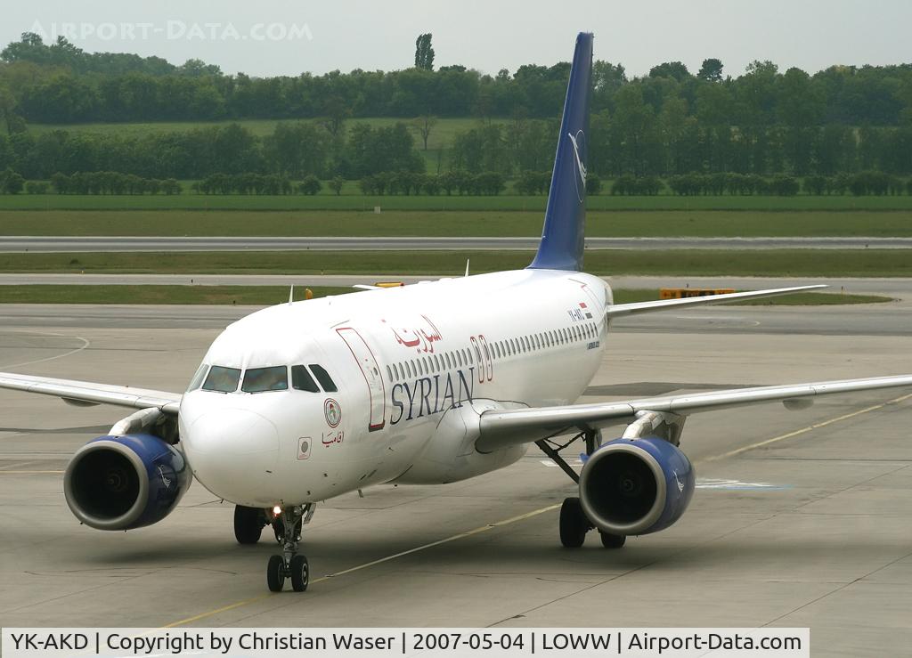 YK-AKD, 1999 Airbus A320-232 C/N 1076, Syrian Air
