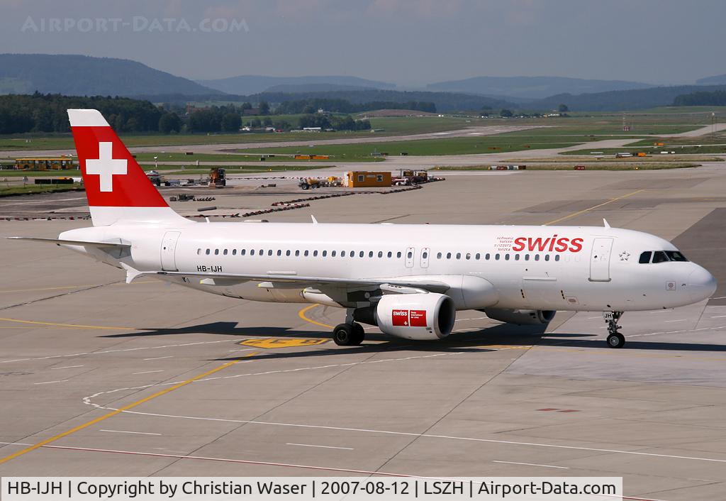 HB-IJH, 1996 Airbus A320-214 C/N 574, Swiss