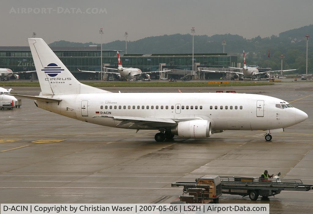 D-ACIN, 1990 Boeing 737-53C C/N 24825, Cirrus