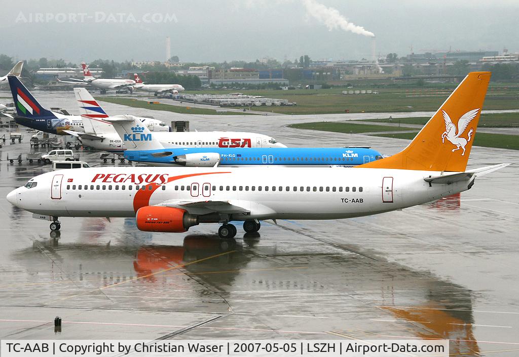 TC-AAB, 2000 Boeing 737-86N C/N 28620, Pegasus B737-800