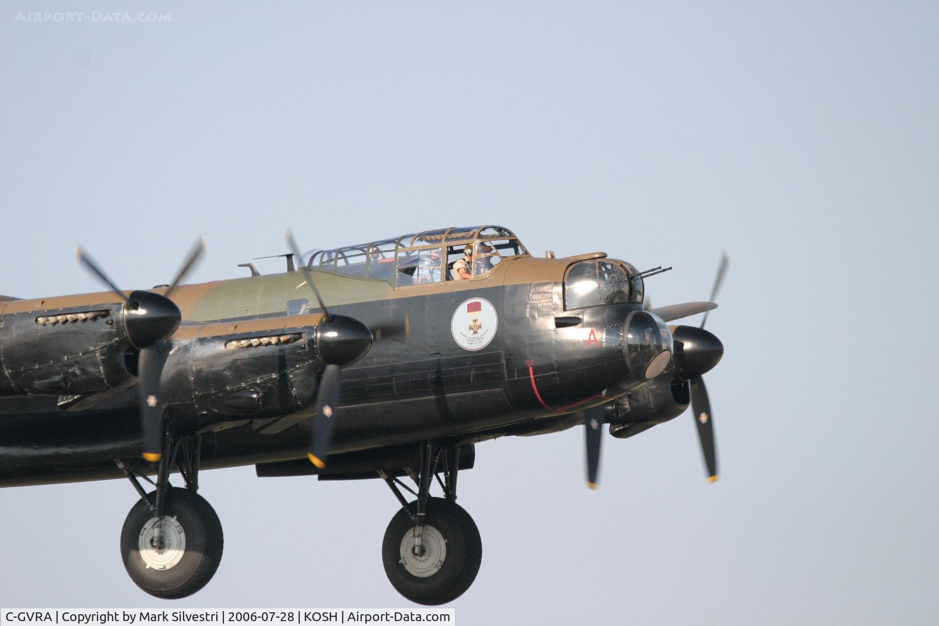 C-GVRA, 1945 Victory Aircraft Avro 683 Lancaster BX C/N FM 213 (3414), Oshkosh 2006