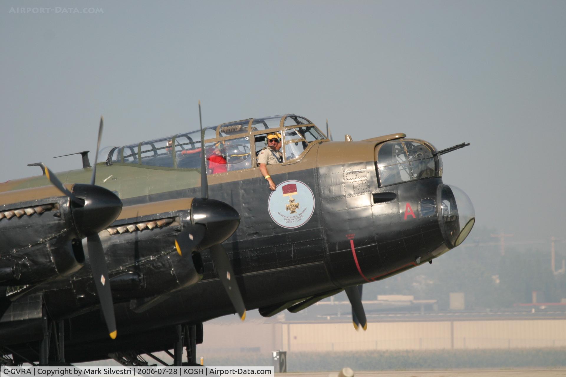 C-GVRA, 1945 Victory Aircraft Avro 683 Lancaster BX C/N FM 213 (3414), Oshkosh 2006