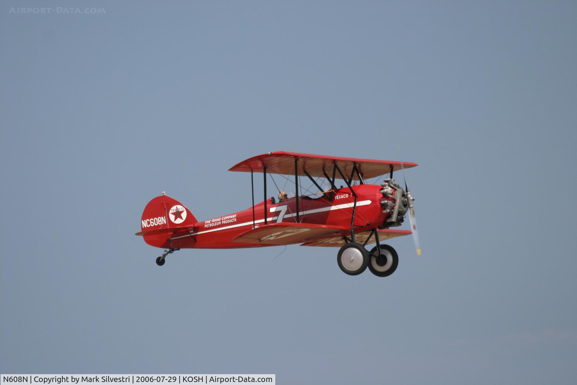 N608N, 1929 Waco ASO C/N 3070, Oshkosh 2006