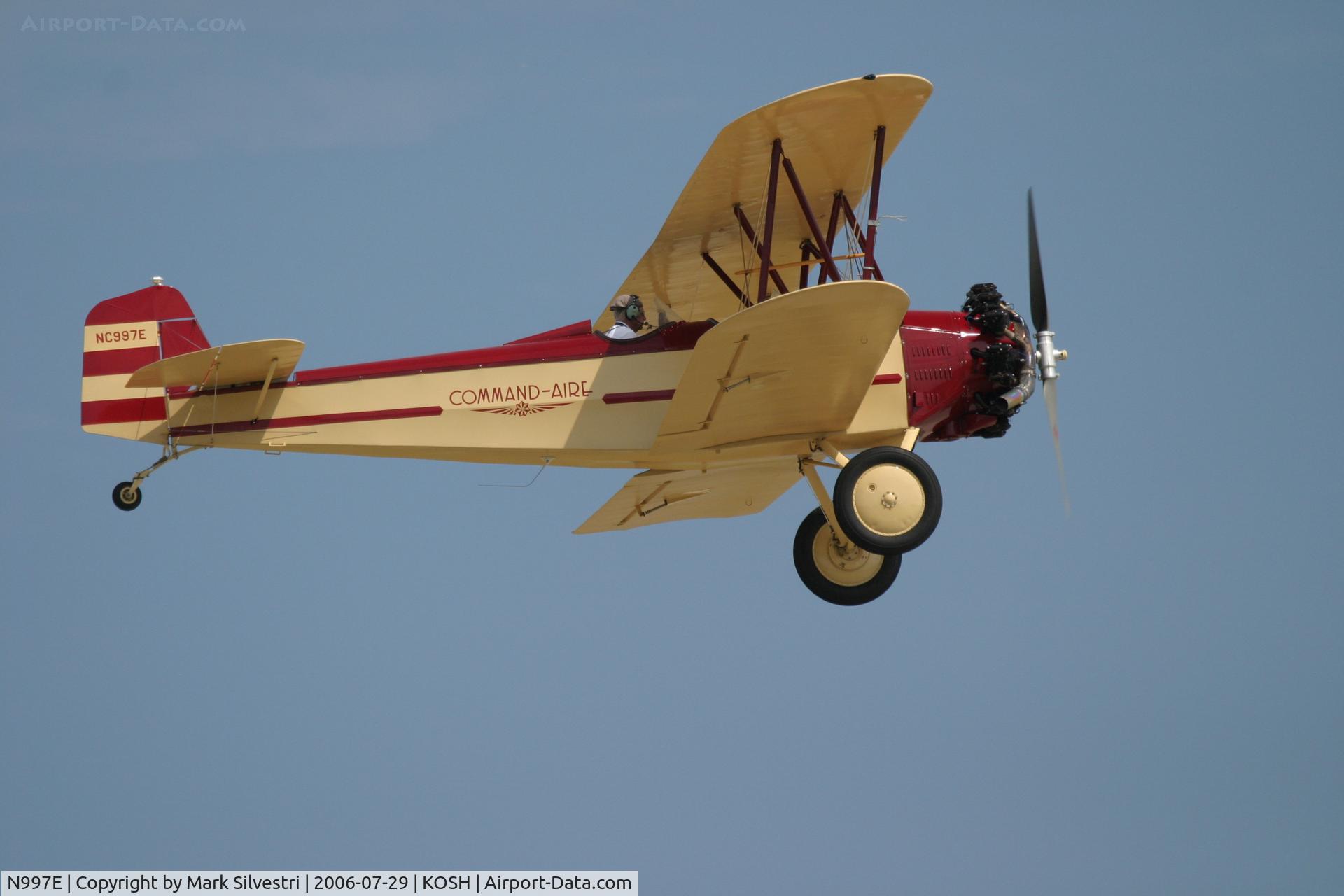 N997E, 1929 Command-aire 5C-3 C/N W-136, Oshkosh 2006